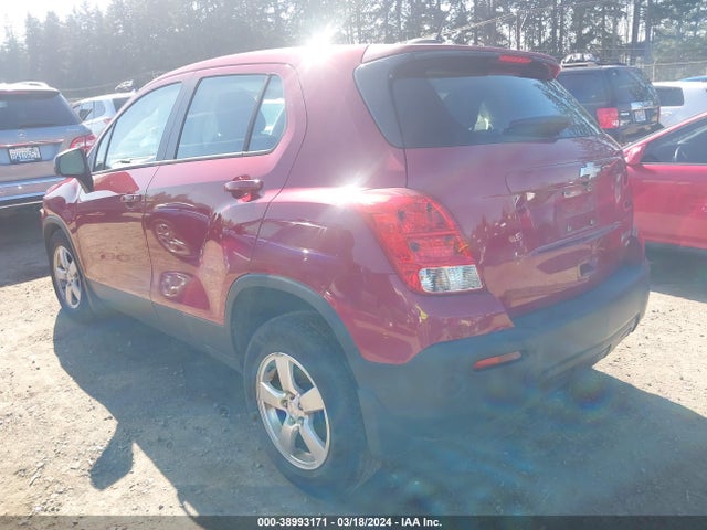 Chevrolet Trax 1ls 2015 KL7CJPSB1FB070733 Image 3