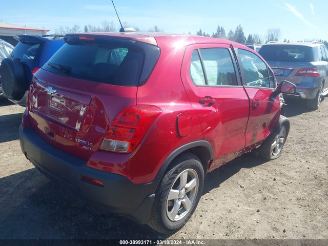 Chevrolet Trax 1ls 2015 KL7CJPSB1FB070733 Image 4