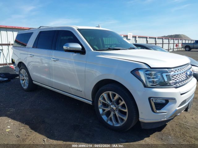 1FMJK1MT4JEA10572 Ford Expedition Max Platinum