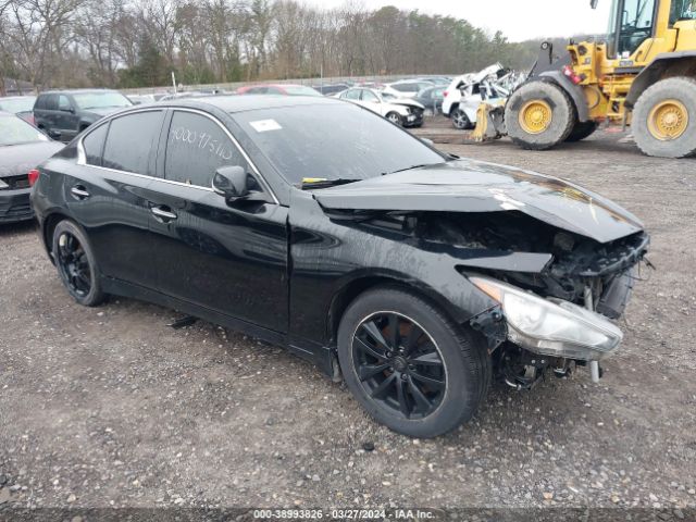 Продаж на аукціоні авто 2014 Infiniti Q50 Premium, vin: JN1BV7AR8EM705051, номер лоту: 38993826