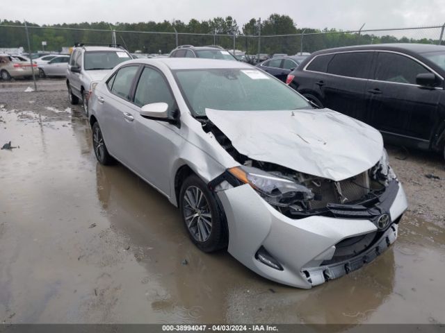 Auction sale of the 2018 Toyota Corolla Le, vin: 5YFBURHE8JP775624, lot number: 38994047
