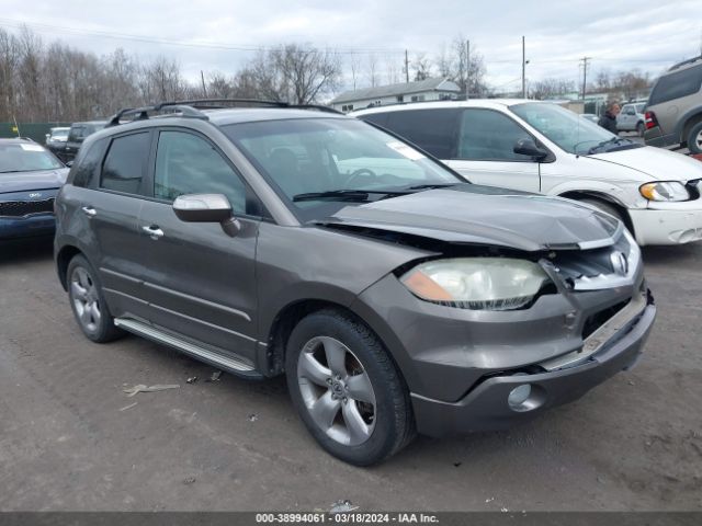 Auction sale of the 2007 Acura Rdx, vin: 5J8TB18507A001040, lot number: 38994061