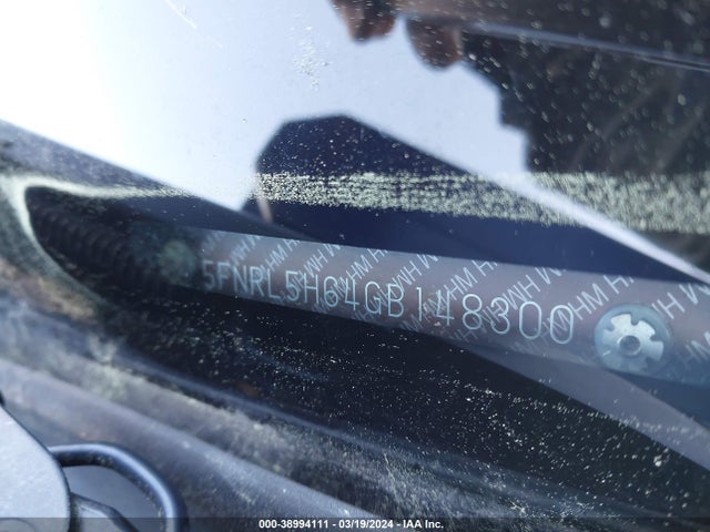 Honda Odyssey Ex-l 2016 5FNRL5H64GB148300 Image 9