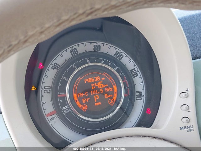 2012 FIAT 500 3C3CFFAR9CT381273 Photo 6