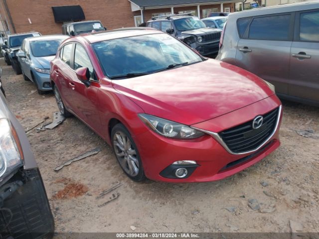 2015 Mazda Mazda3 S Touring მანქანა იყიდება აუქციონზე, vin: JM1BM1L39F1264250, აუქციონის ნომერი: 38994284