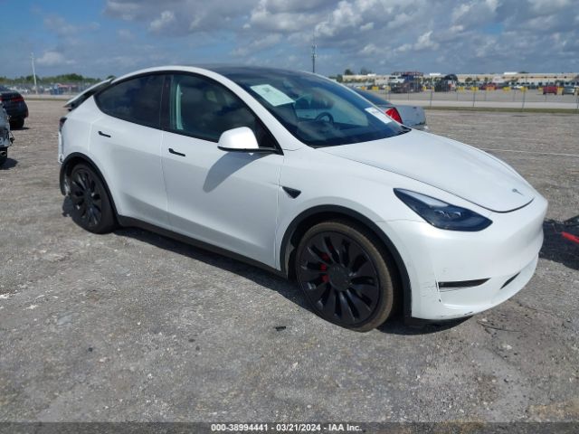 2022 TESLA MODEL Y 7SAYGDEF3NF325076