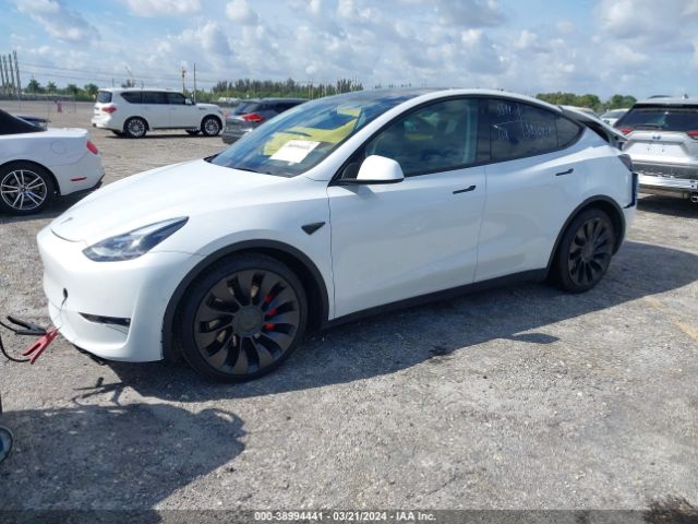 2022 TESLA MODEL Y 7SAYGDEF3NF325076 Photo 1