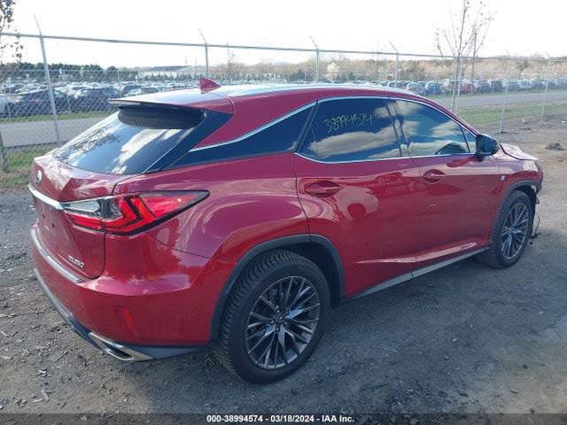 2T2BZMCA6HC085529 Lexus Rx 350 F Sport