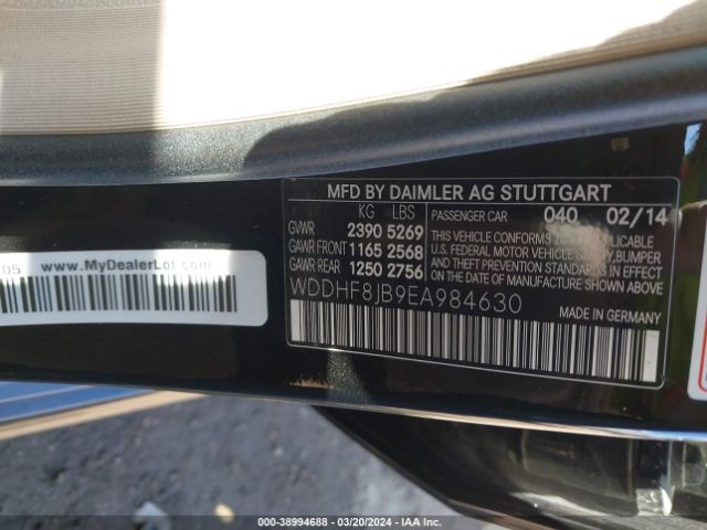WDDHF8JB9EA984630 Mercedes-Benz E 350 4matic