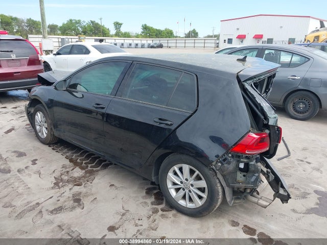 3VW217AU7HM047791 Volkswagen Golf Tsi S 4-door/tsi Se 4-door/tsi Sel 4-door/tsi Wolfsburg Edition 4-door