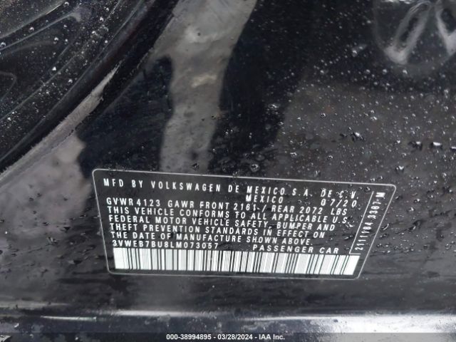 3VWEB7BU8LM073057 Volkswagen Jetta 1.4t Sel
