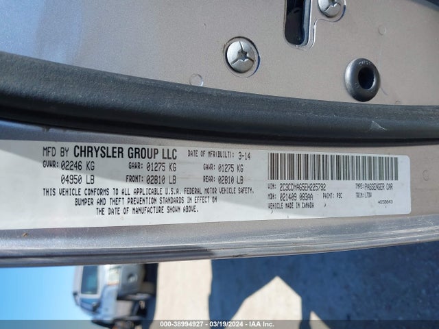 Dodge Challenger Sxt 2014 2C3CDYAG5EH225792 Image 9
