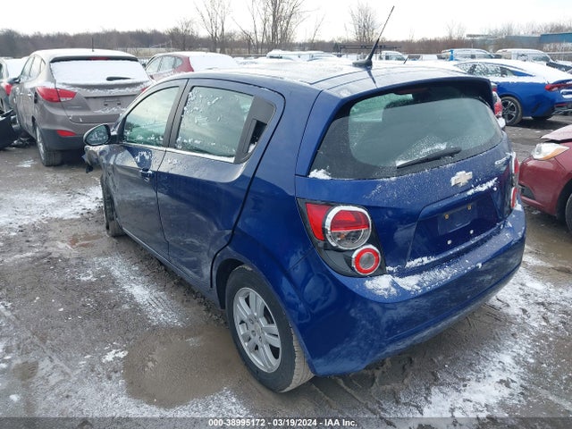 Chevrolet Sonic Lt Auto 2014 1G1JC6SG6E4215013 Image 3