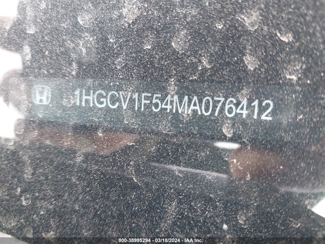 Honda Accord Ex-l 2021 1HGCV1F54MA076412 Image 9