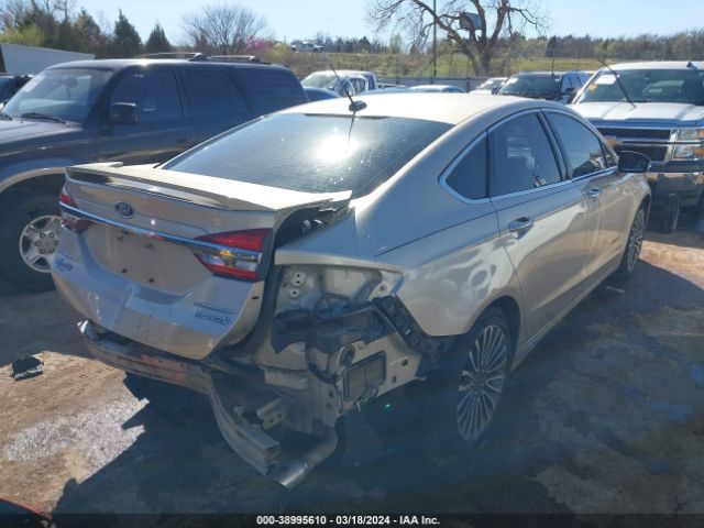 3FA6P0RU5HR219369 Ford Fusion Hybrid Titanium