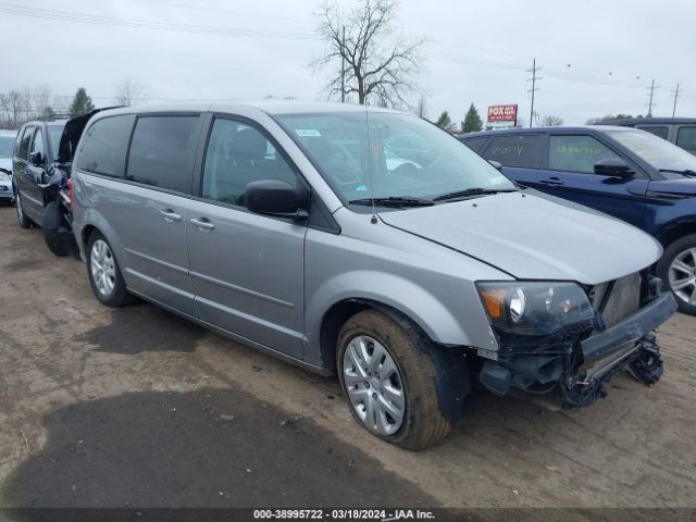 38995722 :رقم المزاد ، 2C4RDGBG5GR325080 vin ، 2016 Dodge Grand Caravan Se مزاد بيع