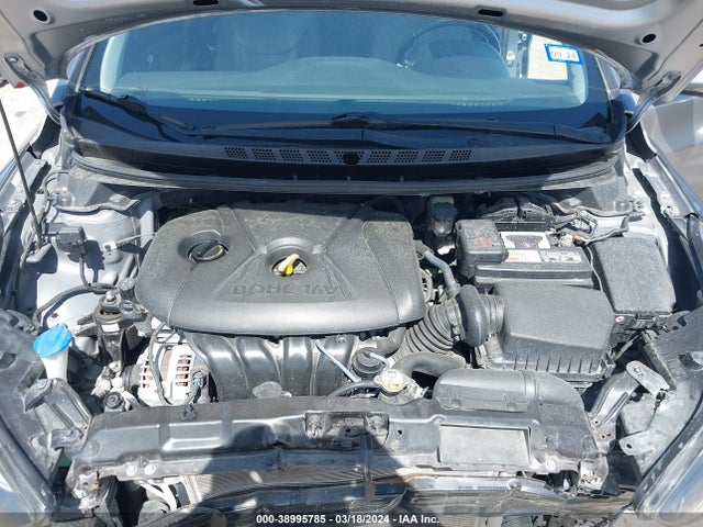 Hyundai Elantra Limited 2016 KMHDH4AE7GU511733 Image 10