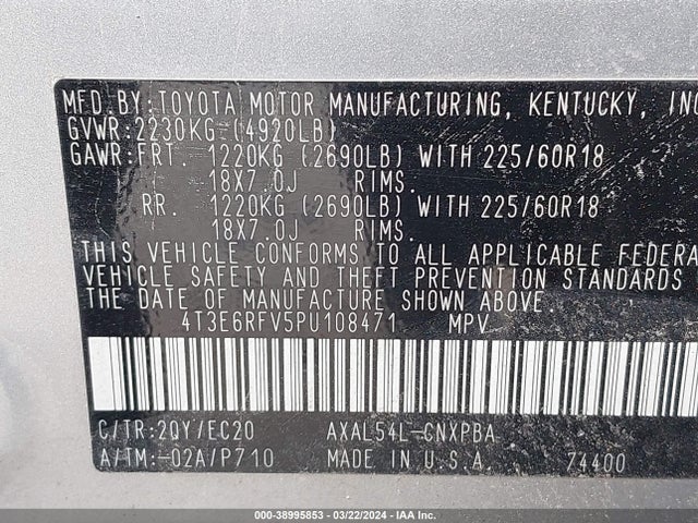 Toyota Rav4 Xse Hybrid 2023 4T3E6RFV5PU108471 Image 9