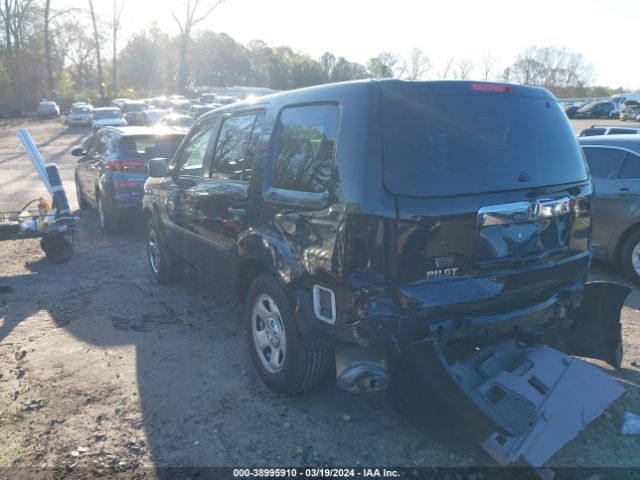 5FNYF3H29FB029757 Honda PILOT LX