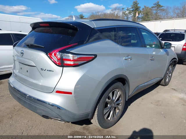 Nissan MURANO SV 2017 5N1AZ2MH7HN113623 Image 4