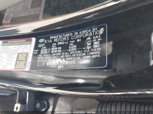 KIA Soul 2018 KNDJN2A25J7903335 Image 9