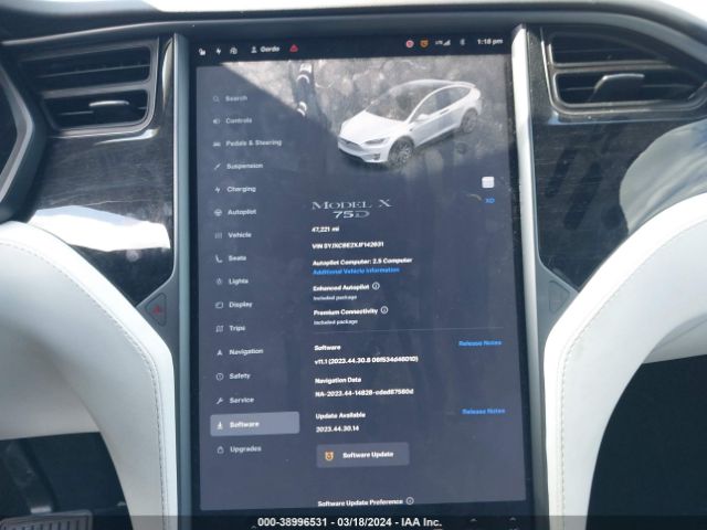 5YJXCBE2XJF142631 Tesla Model X 100d/75d/p100d