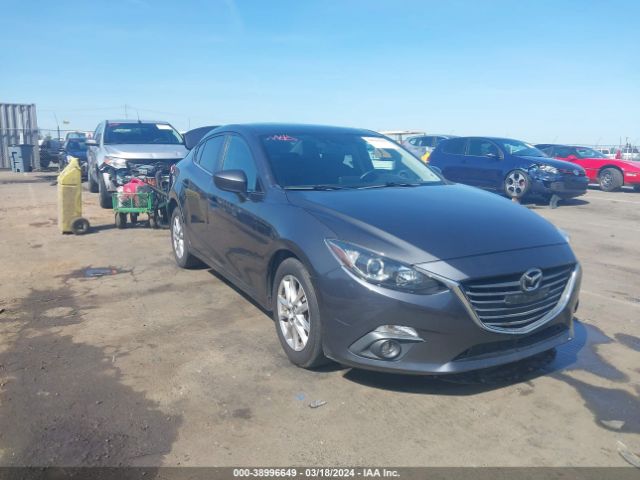 2016 Mazda Mazda3 I Touring მანქანა იყიდება აუქციონზე, vin: 3MZBM1W74GM310261, აუქციონის ნომერი: 38996649