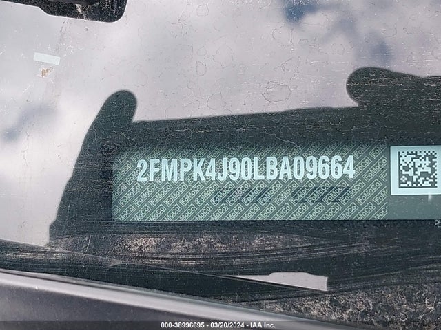 Ford EDGE SEL 2020 2FMPK4J90LBA09664 Image 9