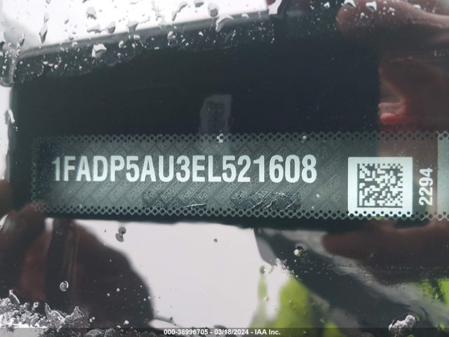 1FADP5AU3EL521608 Ford C-max Hybrid Se