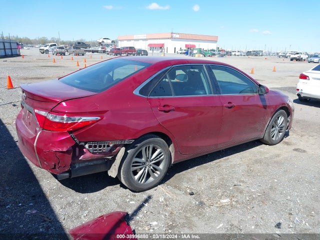 Toyota CAMRY SE 2016 4T1BF1FK0GU560105 Image 4