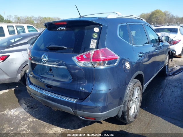 Nissan Rogue Sl 2015 5N1AT2MTXFC819547 Image 4