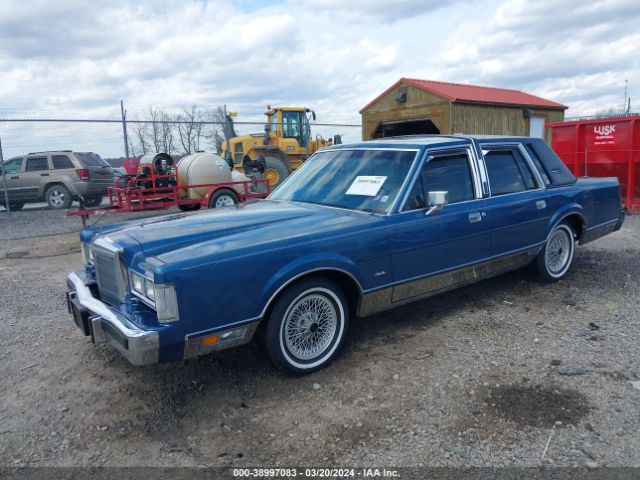 1988 LINCOLN TOWN CAR 1LNBM82F3JY821413 Photo 1