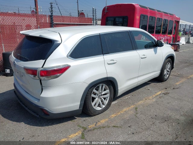 Toyota Highlander Le V6 2016 5TDZKRFH5GS178254 Image 4