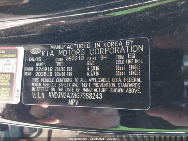 KNDJN2A28G7388243 KIA Soul