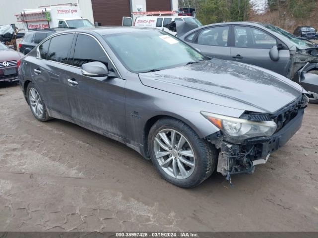 Auction sale of the 2014 Infiniti Q50 Hybrid Premium, vin: JN1AV7AP1EM690466, lot number: 38997425