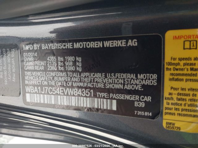 WBA1J7C54EVW84351 BMW M235