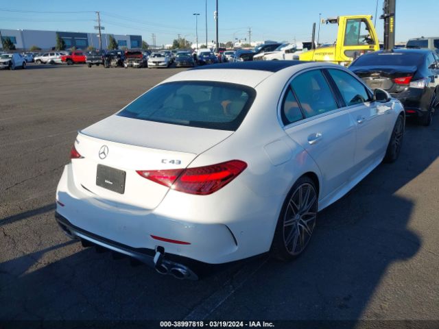 W1KAF8HB6PR107279 Mercedes-Benz Amg C 43 4matic
