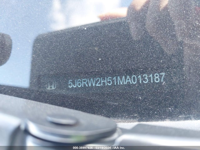 Honda Cr-v Awd Ex 2021 5J6RW2H51MA013187 Image 9
