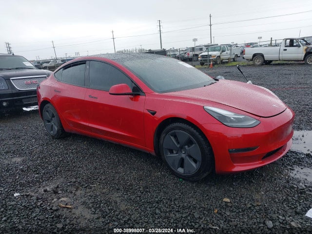 Tesla Model 3 Long Range Dual Motor All-wheel Drive 2022 5YJ3E1EB2NF103671 Image 1