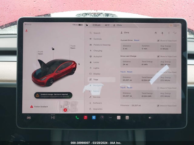 Tesla Model 3 Long Range Dual Motor All-wheel Drive 2022 5YJ3E1EB2NF103671 Image 18