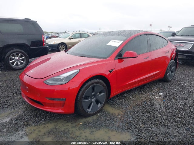 Tesla Model 3 Long Range Dual Motor All-wheel Drive 2022 5YJ3E1EB2NF103671 Image 2