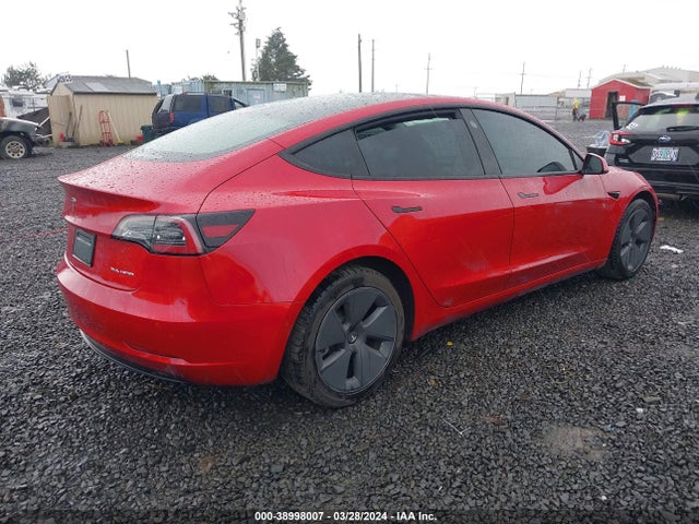 Tesla Model 3 Long Range Dual Motor All-wheel Drive 2022 5YJ3E1EB2NF103671 Image 4
