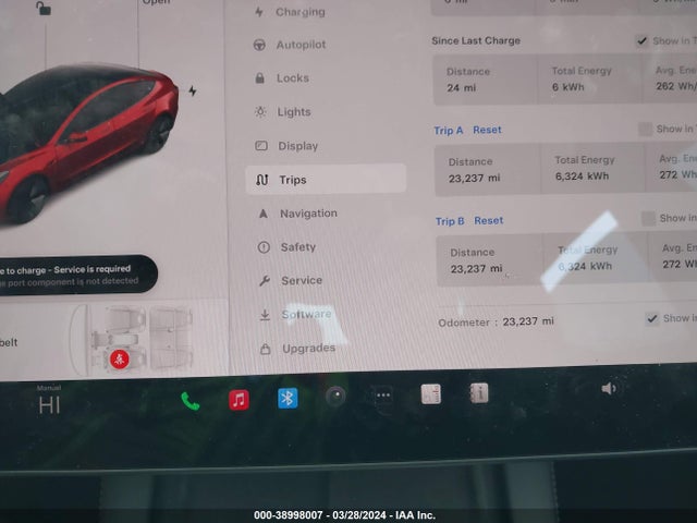 Tesla Model 3 Long Range Dual Motor All-wheel Drive 2022 5YJ3E1EB2NF103671 Image 7