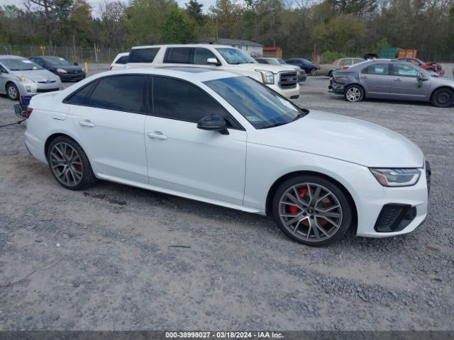 Продажа на аукционе авто 2020 Audi S4 Premium Plus Tfsi Quattro Tiptronic, vin: WAUB4AF40LA058862, номер лота: 38998027