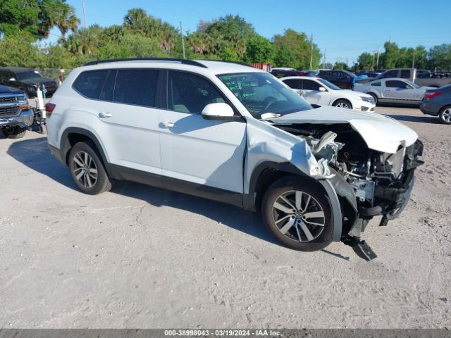 Продаж на аукціоні авто 2021 Volkswagen Atlas 2.0t Se, vin: 1V2DP2CA2MC598219, номер лоту: 38998043