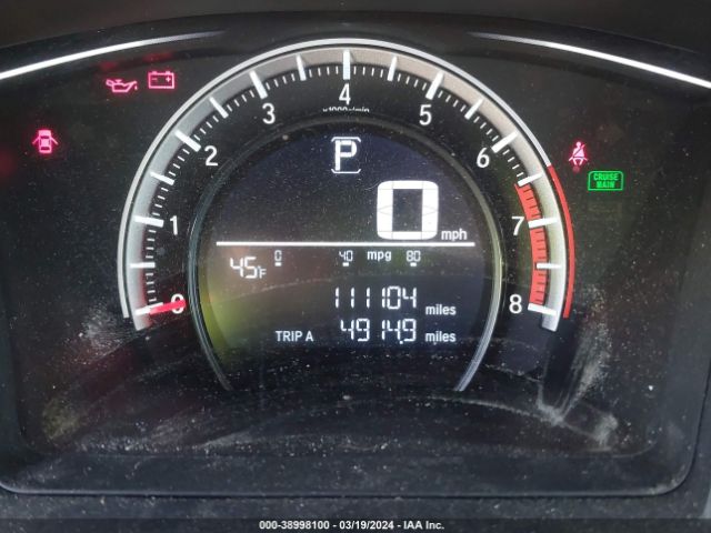 SHHFK7H29JU211587 Honda Civic Lx