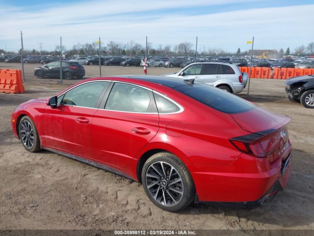 2021 HYUNDAI SONATA 5NPEH4J28MH082638 Photo 2
