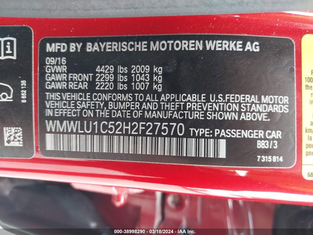 2017 MINI CLUBMAN WMWLU1C52H2F27570 Photo 8