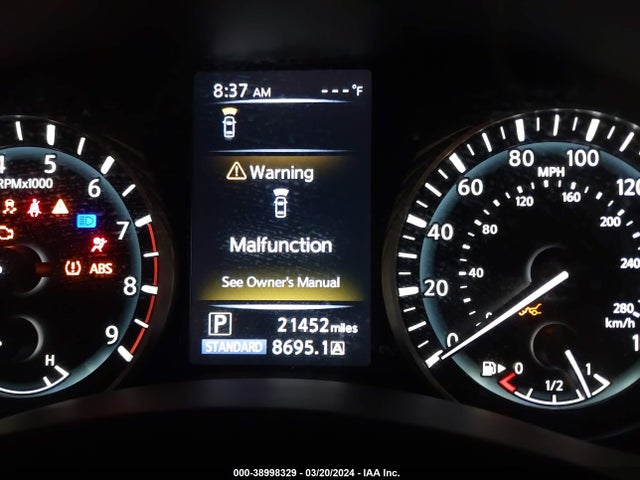 JN1EV7ARXKM593409 Infiniti Q50 3.0t Luxe