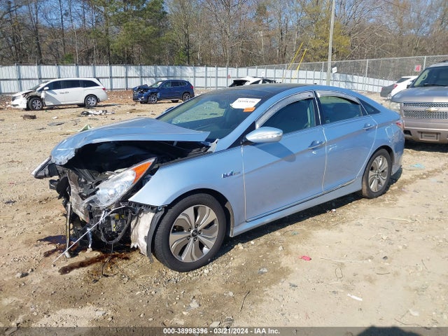 Hyundai Sonata Hybrid Limited 2014 KMHEC4A49EA103453 Image 2